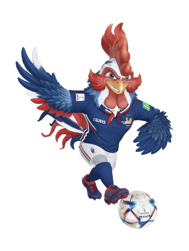 3D model for Le Coq Bleu