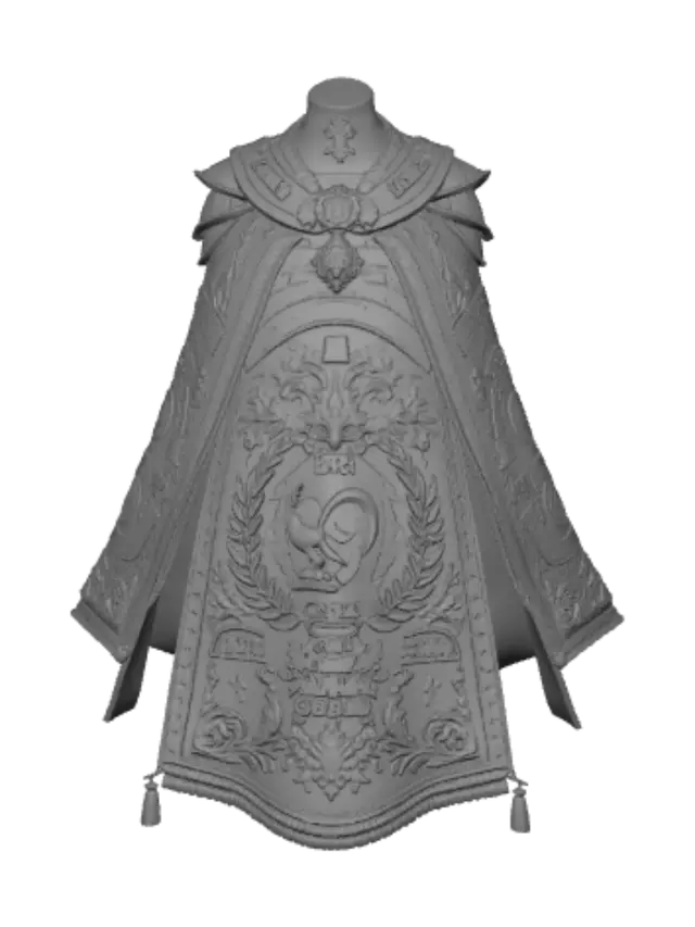 3D model for French Victory Cape