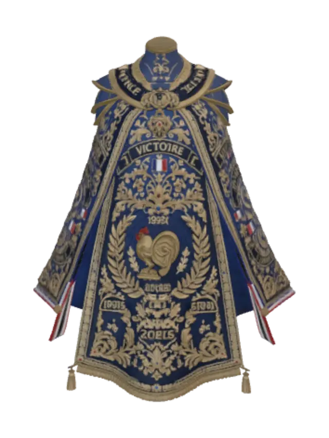 3D model for French Victory Cape