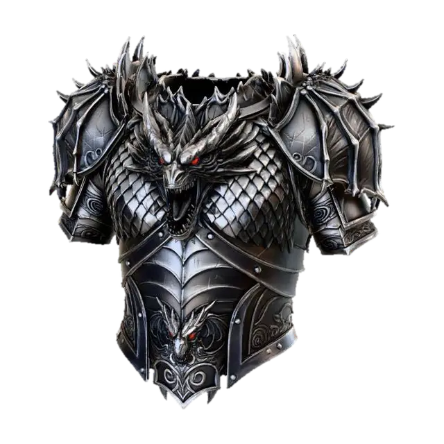 3D model for Black Dragon Armor