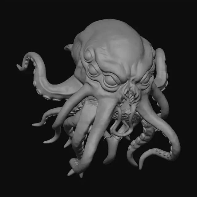 3D model for Abyssal Leviathan