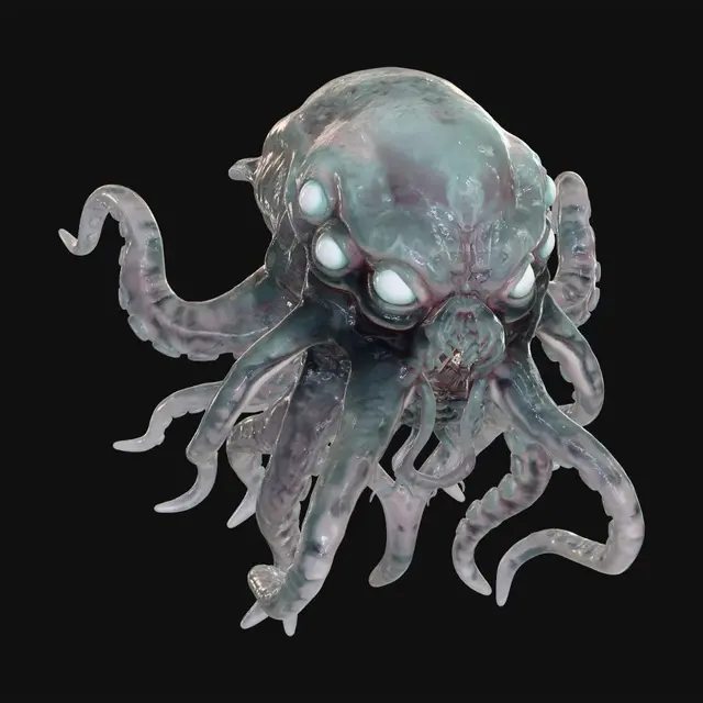 3D model for Abyssal Leviathan