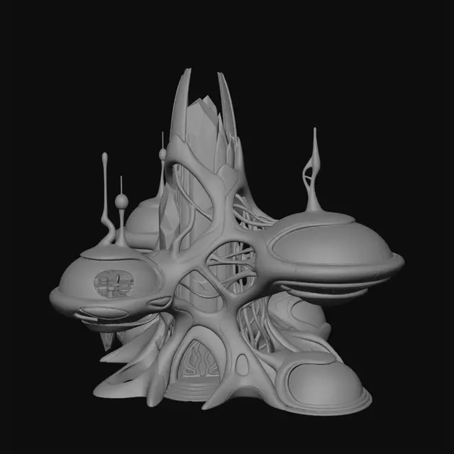 3D model for Iridescent Nexus Habitat