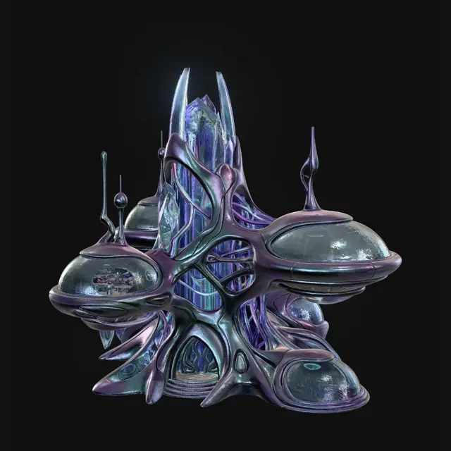3D model for Iridescent Nexus Habitat