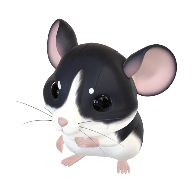 3D model for Moonbeam Mouse