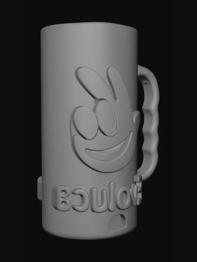 3D model for Rainbow Smile Mug