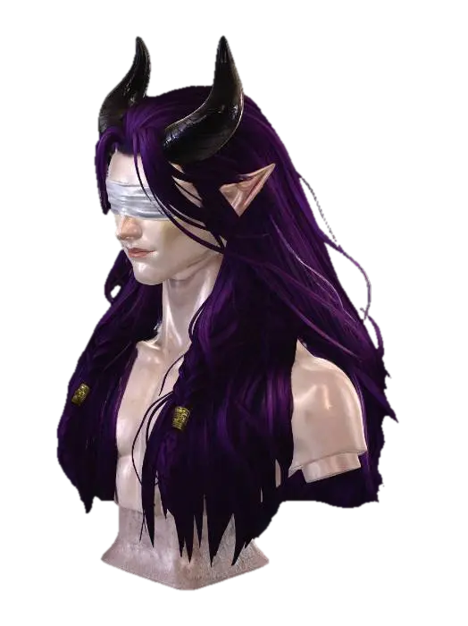3D model for Veiled Horned Mage