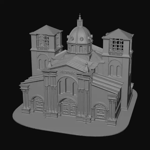 3D model for San Blas Cathedral Ensemble