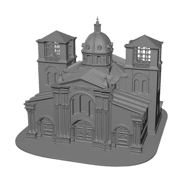 3D model for San Blas Cathedral Ensemble