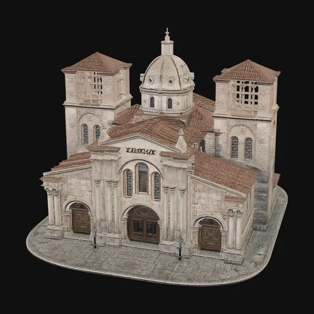 3D model for San Blas Cathedral Ensemble