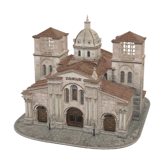 3D model for San Blas Cathedral Ensemble