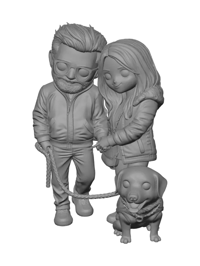 3D model for Paws and Love