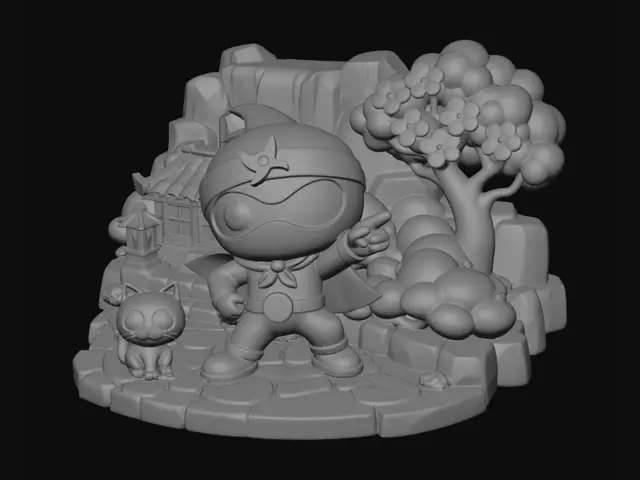 3D model for Sakura Valley Ninjas