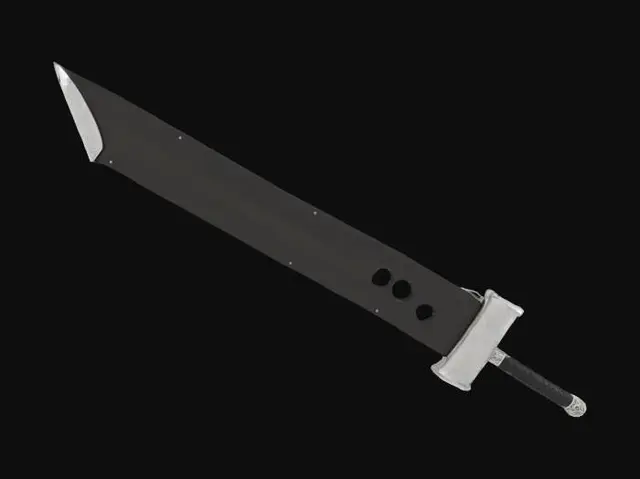3D model for Buster Sword