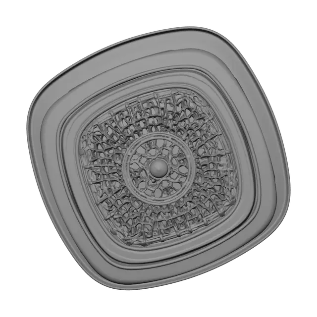 3D model for Stainless steel lidded container