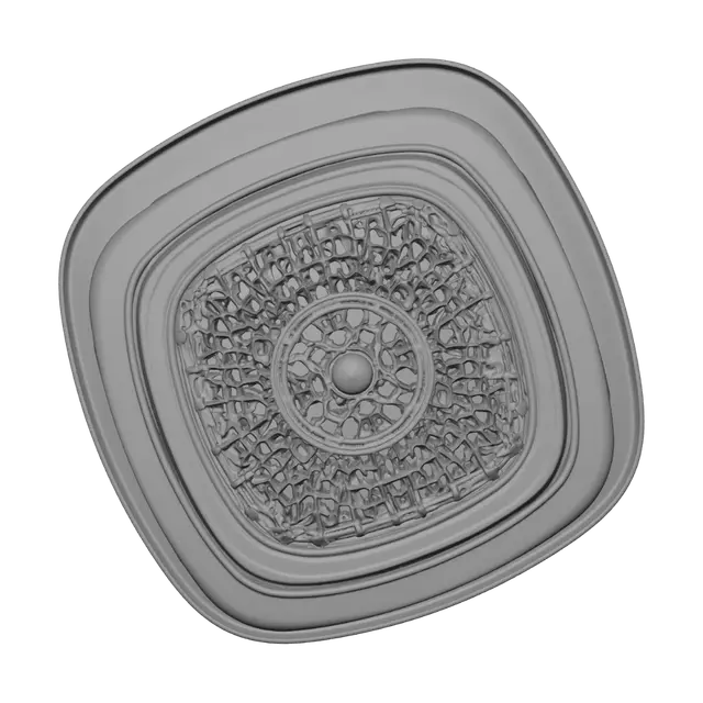 3D model for Stainless steel lidded container