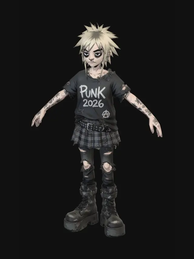 3D model for Punk 2026