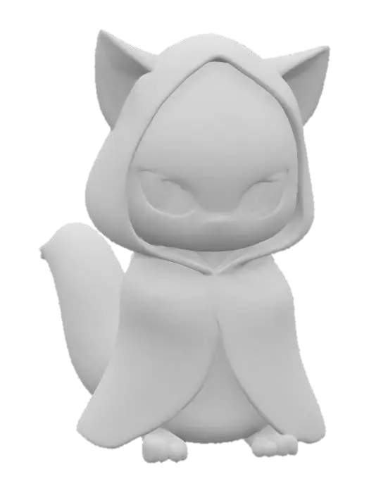 3D model for Enigmatic Cat Mage