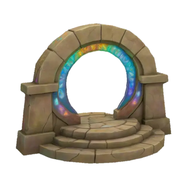 3D model for Mystic Portal