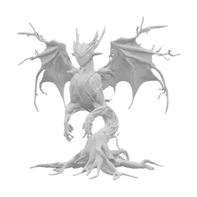 3D model for Woodland Dragon Guardian