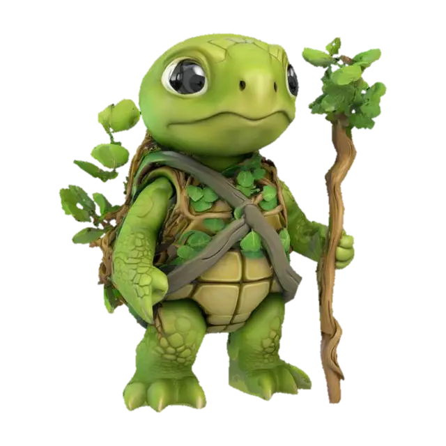 3D model for Forest Guide Turtle