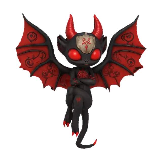 3D model for Demon Cherub