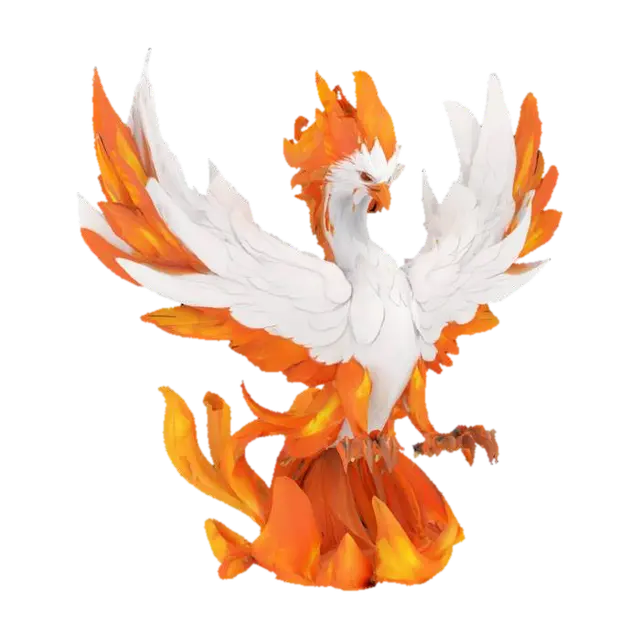 Phoenix Ascendant - Zodiac 3D model, vytvořený pomocí AI