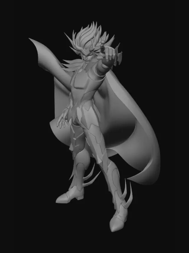 3D model for Cosmic Gold Saint
