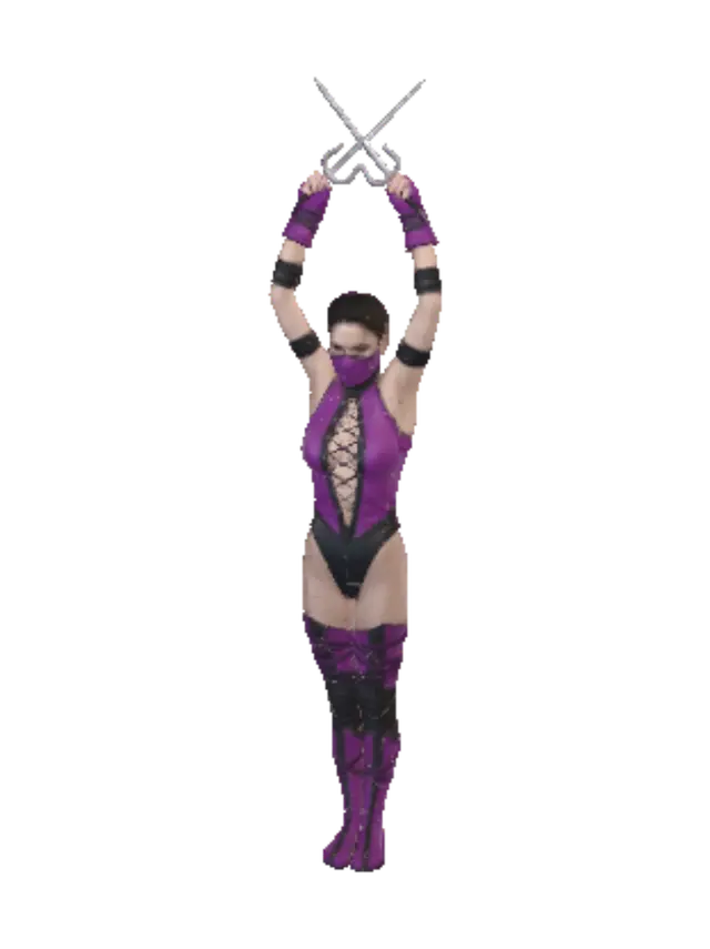 3D model for Violet Katana Duelist