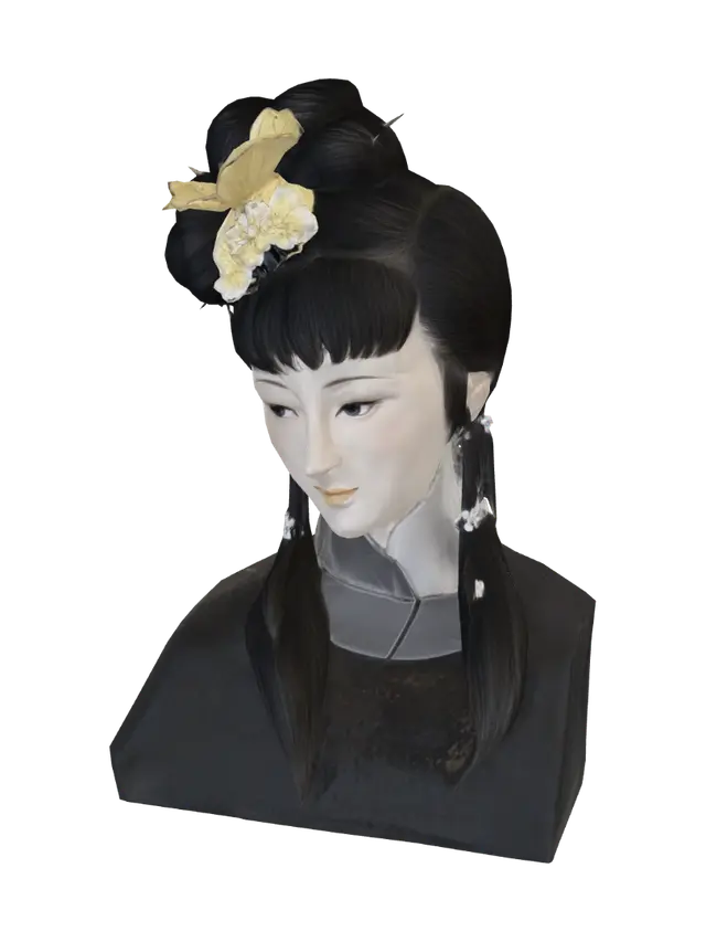 3D model for Chrysanthemum in Her Hair