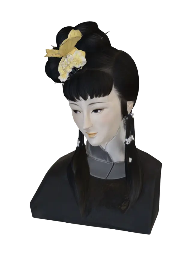 3D model for Chrysanthemum in Her Hair