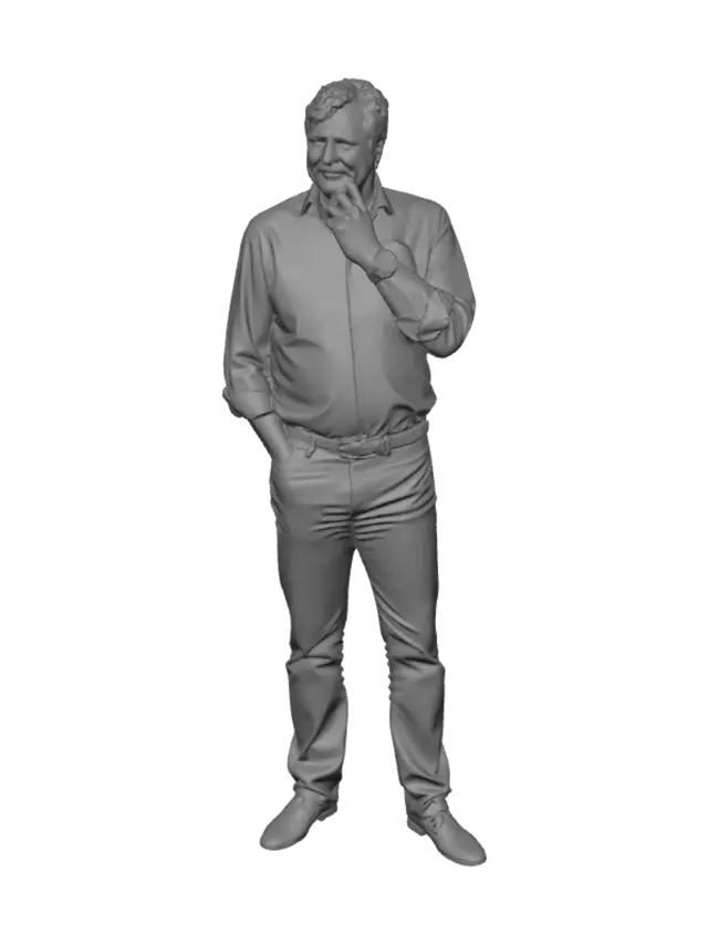 3D model for Contemplative Casual