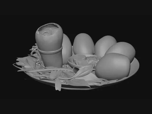 3D model for Balut with Herbs