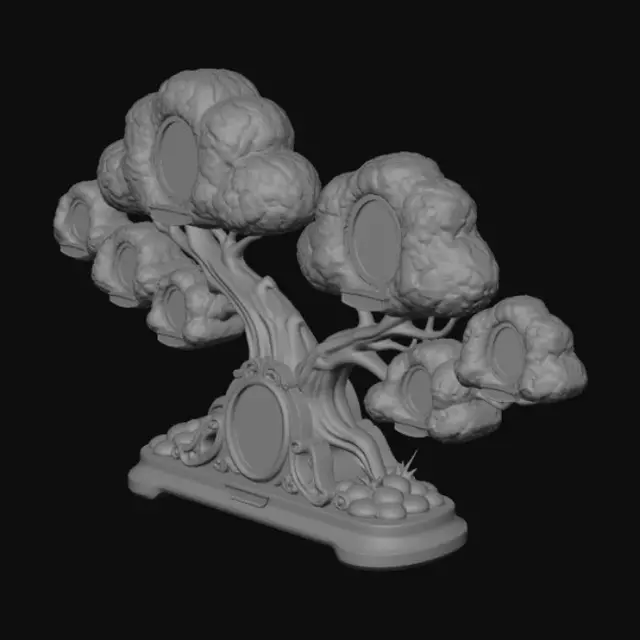 3D model for Family Tree of Names