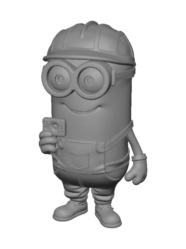 3D model for Generate a minion nuclear worker.