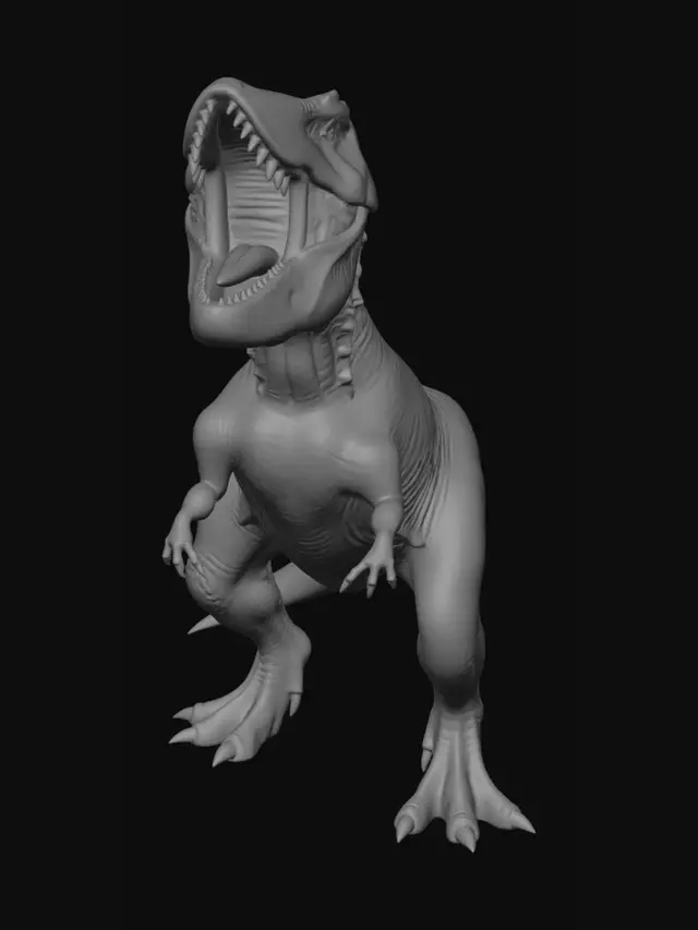 3D model for T-Rex Roars Over the Jurassic Valley
