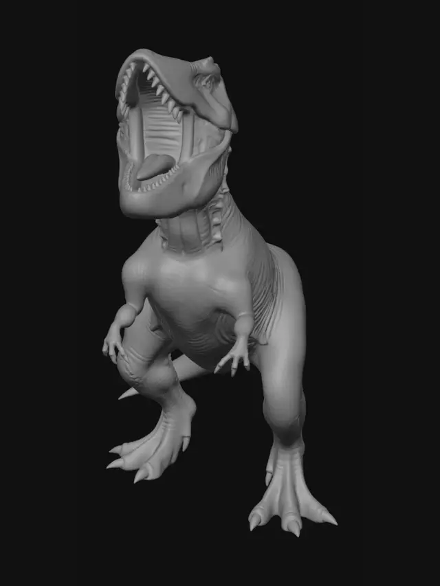 3D model for T-Rex Roars Over the Jurassic Valley