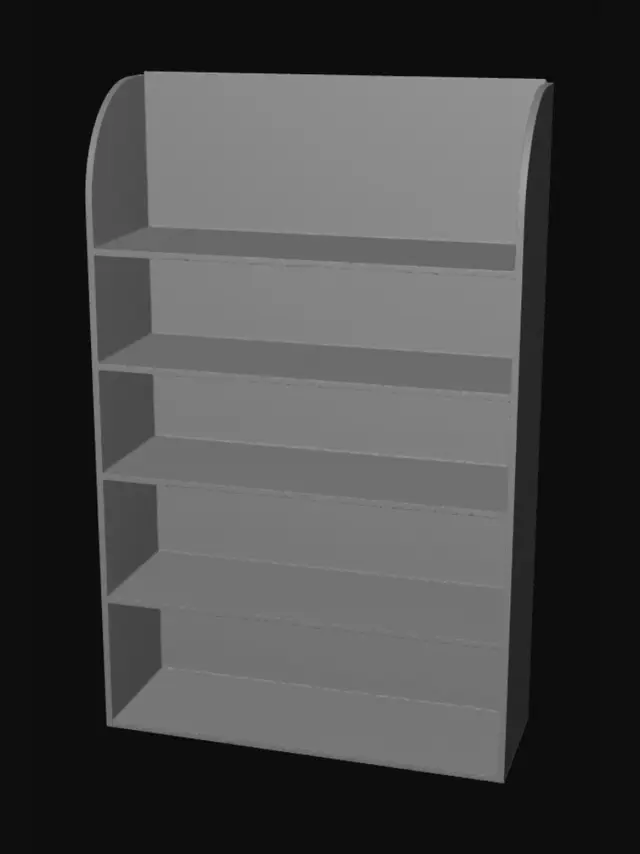 3D model for Pink Miniature Shelf