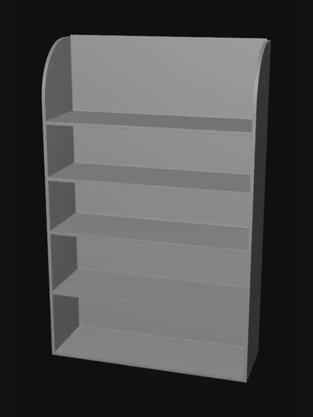 3D model for Pink Miniature Shelf