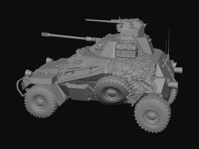 3D model for World War 2044 Desert Vanguard