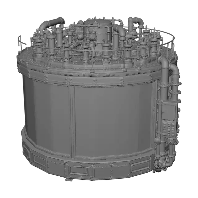 3D model for Industrial Aquarium
