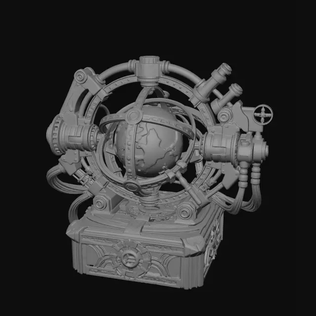 3D model for Arcane Orb Engine
