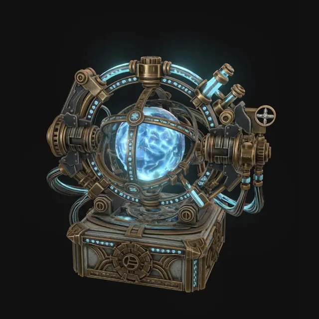3D model for Arcane Orb Engine