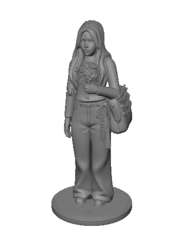3D model for Pastel Bouquet