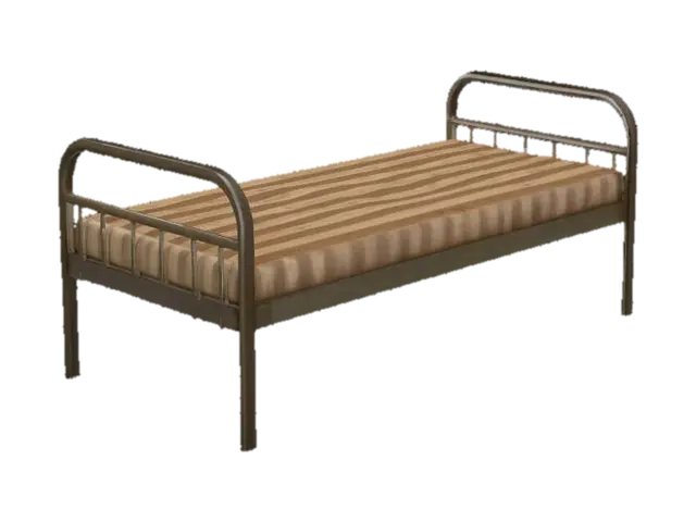Metal Frame Bed - Sleep 3D model, vytvořený pomocí AI