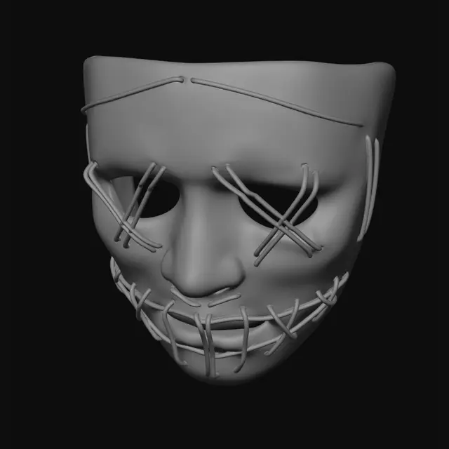 3D model for Neon Ring Dance