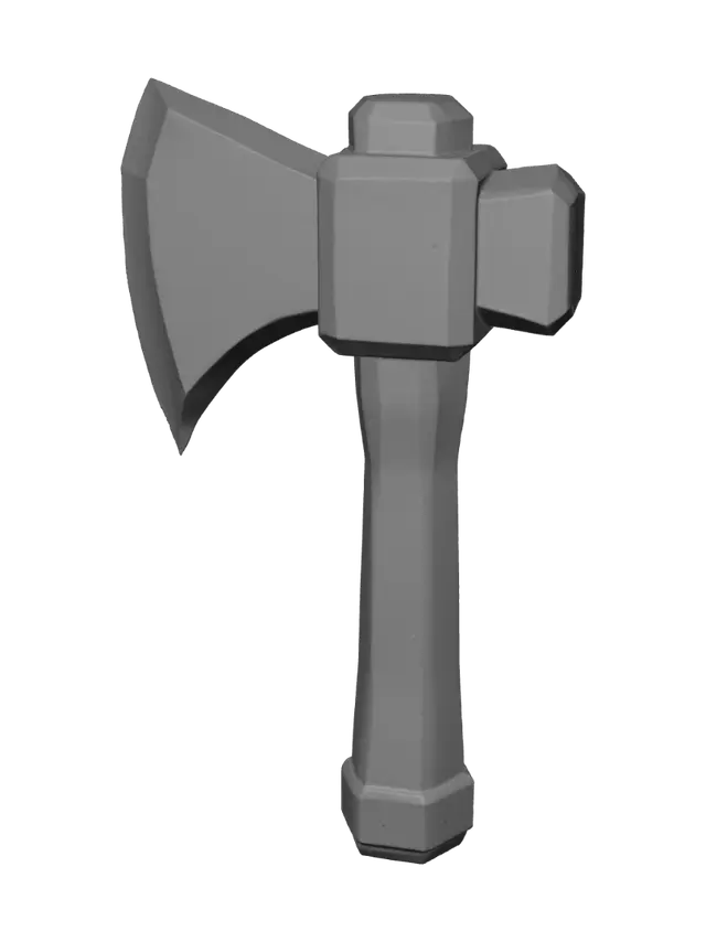 3D model for Golden Axe