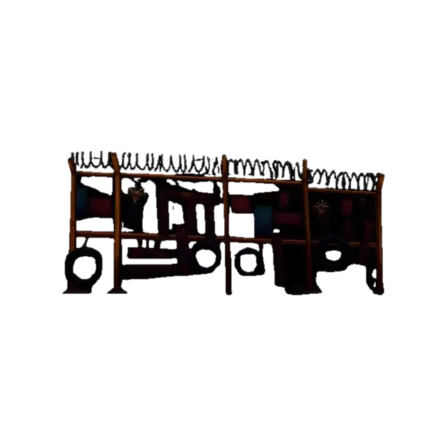 3D model for Home Behind Barbed Wire