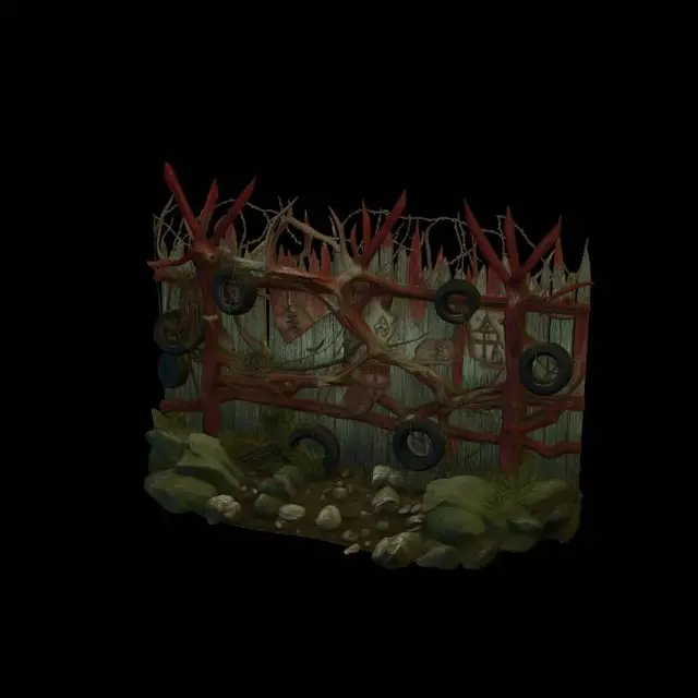 3D model for Rust Gate of Desolation