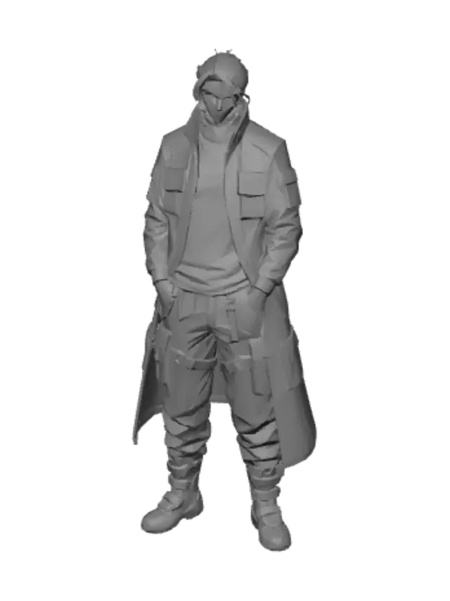 3D model for Perfil de Personagem Unificado
